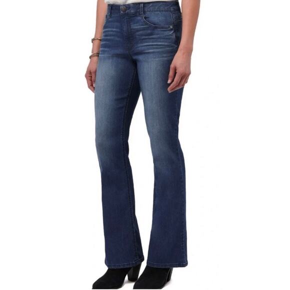 Democracy Denim - DEMOCRACY Ab Technology High Rise Itty Bitty Bootcut Jean Size 12